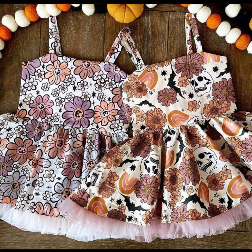 Lu and Ro skull dress